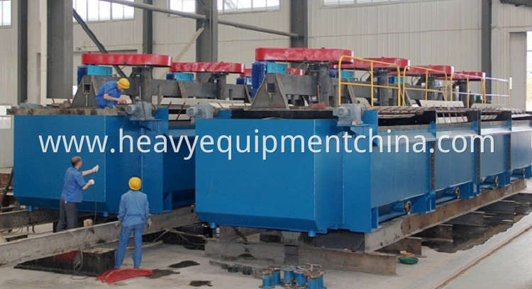 Flotation Tank Machine Copper Gold Ore Process Plant